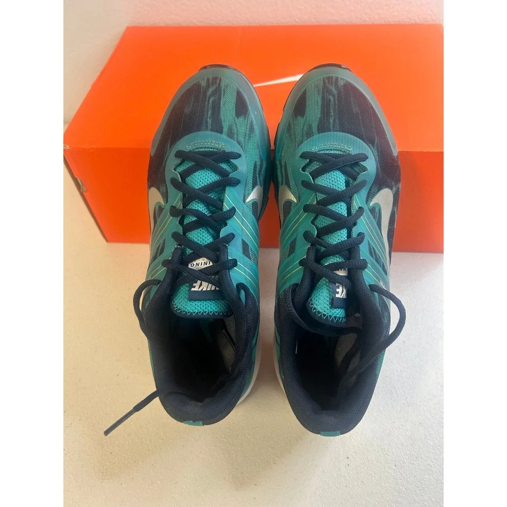 Nike Dual Fusion TR 3 Teal Black Womens 8.5 #2990